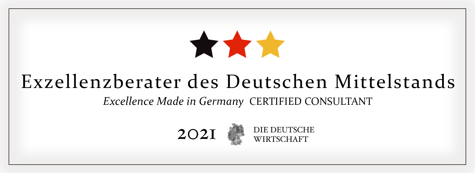 Auszeichnung Exzellenzberater 2021