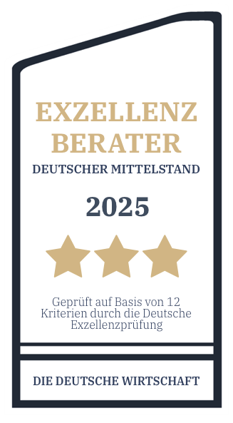 Auszeichnung Exzellenzberater 2025